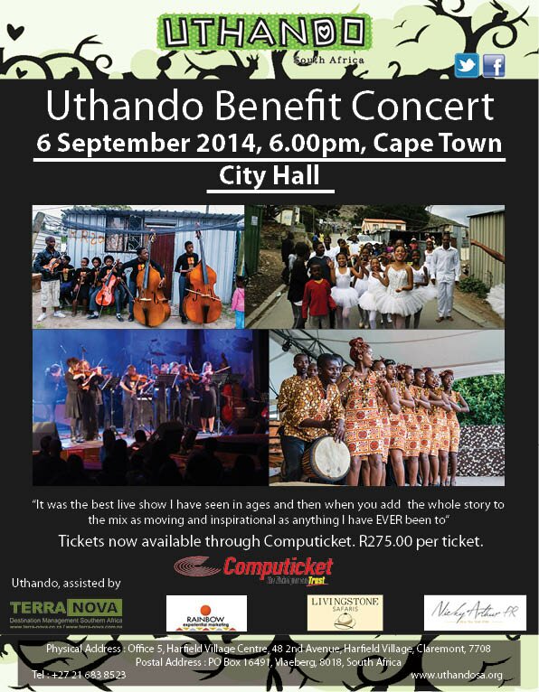 Uthando Concert Flyer final 2014