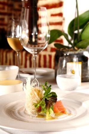 Salmon and quail eggs WP